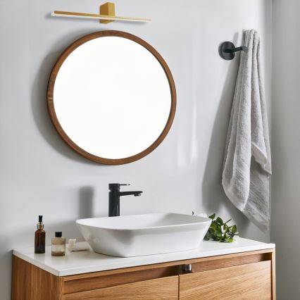 Kylpyhuoneen LED-peilivalo ARTEMIS LED/13,8W/230V 4000K 60 cm IP44 kulta