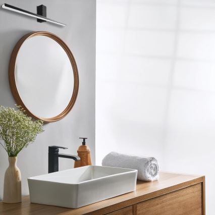 Kylpyhuoneen LED-peilivalo ARTEMIS LED/13,8W/230V 4000K 60 cm IP44 musta