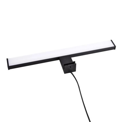 Kylpyhuoneen LED-peilivalo ELBA LED/8W/230V 4000K 40 cm IP44 musta