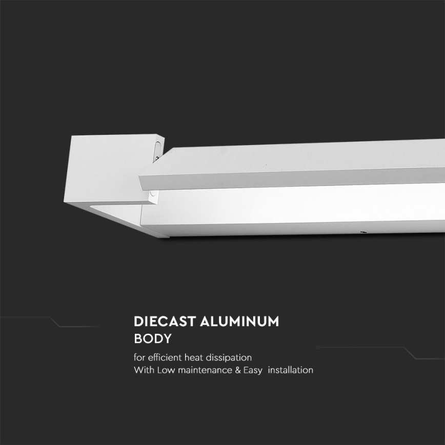 Kylpyhuoneen LED-peilivalo LED/18W/230V 4000K IP44 60 cm valkoinen