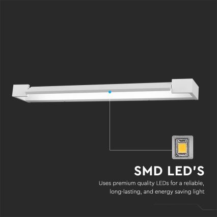 Kylpyhuoneen LED-peilivalo LED/18W/230V 4000K IP44 60 cm valkoinen