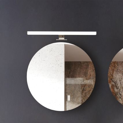 Kylpyhuoneen LED-peilivalo LED/7W/230V 4000K 50 cm IP44 kiiltävä kromi