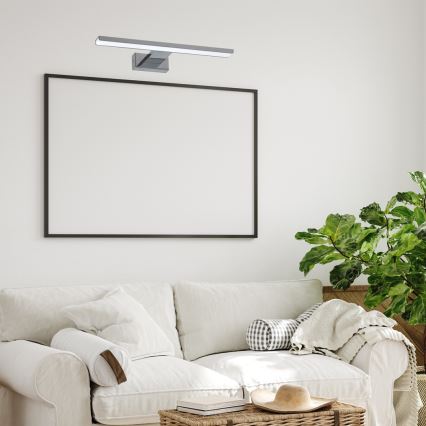 Kylpyhuoneen LED-seinävalaisin SHINE LED/7W/230V 30 cm IP44, kiiltävä kromi