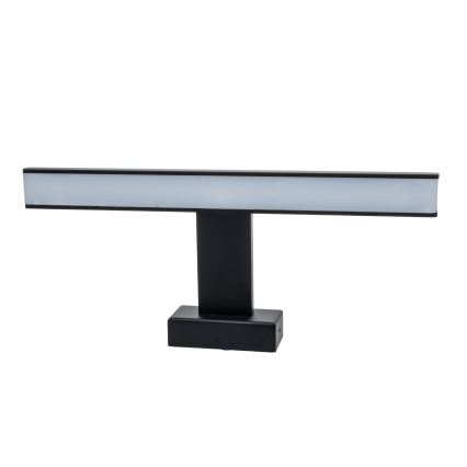 Kylpyhuoneen LED-seinävalaisin SHINE LED/7W/230V 30 cm IP44 musta