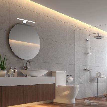 Kylpyhuoneen LED-seinävalaisin SHINE LED/7W/230V 30 cm IP44 valkoinen