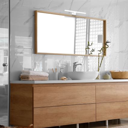 Kylpyhuoneen LED-seinävalaisin SHINE LED/7W/230V 30 cm IP44 valkoinen