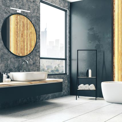 Kylpyhuoneen LED-seinävalaisin SHINE LED/7W/230V 30 cm IP44 valkoinen