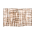 Kylpyhuoneen matto BELWEDER 60x100 cm beige/valkoinen
