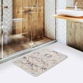 Kylpyhuoneen matto MOREA 40x60 cm beige