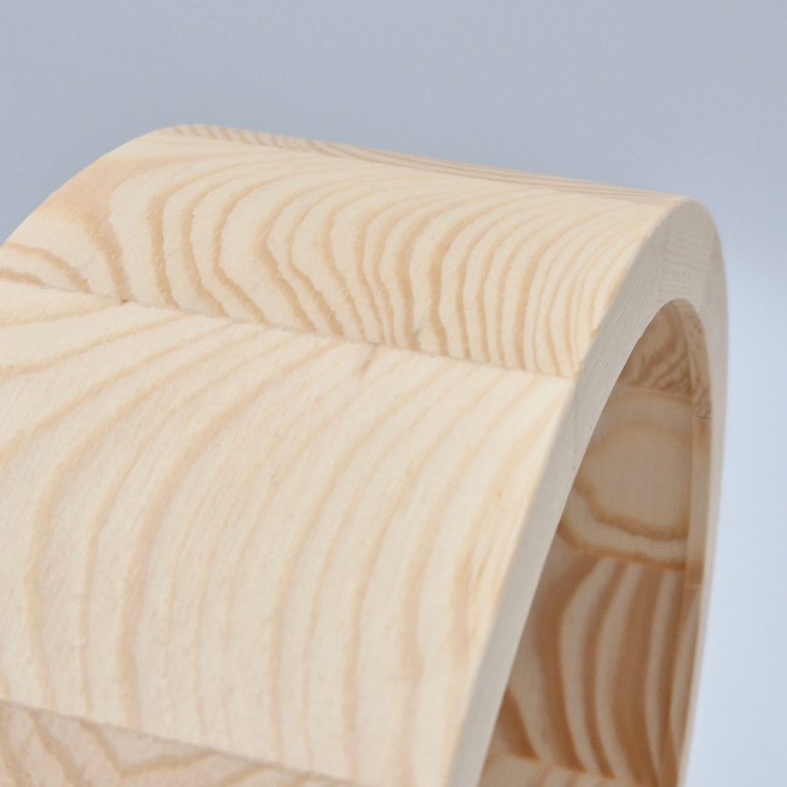 Kylpyhuoneen kattovalaisin NATURAL 2xE27/15W/230V IP54 mänty Ø 27 cm