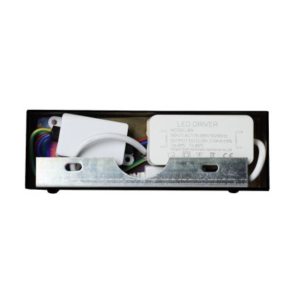 LED-kylpyhuoneen peilivalaisin KLIMT LED/8W/230V 3000/4000/6000K 40 cm IP44 musta