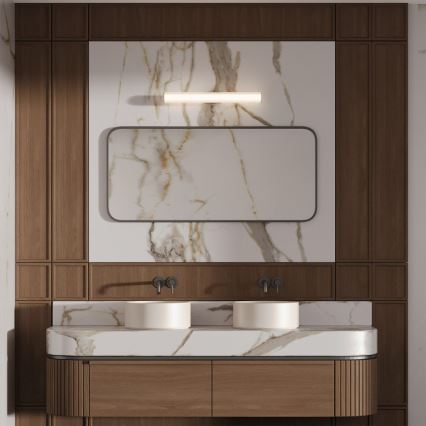 LED-peilivalaisin LINEA LED/12W/230V 3000/4000/6000K IP44 61 cm kiiltävä kromi