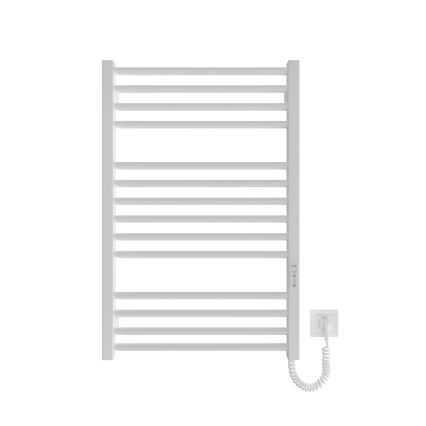 Kylpyhuoneen pyyhekuivain HF DERBY 170W/230V 77x53 cm valkoinen oikeanpuoleinen