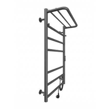 Kylpyhuoneen pyyhekuivain HOME 95W/230V 77x53 cm ruostumaton teräs/antrasiitti oikeakätinen