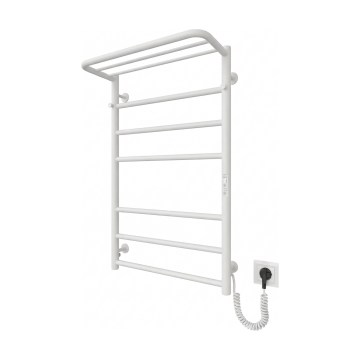 Kylpyhuoneen pyyhekuivain HOME 95W/230V 77x53 cm ruostumaton teräs/valkoinen oikeanpuoleinen
