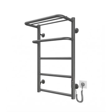 Kylpyhuoneen pyyhekuivain HOTEL 75W/230V 66x42 cm ruostumaton teräs/antrasiitti oikea