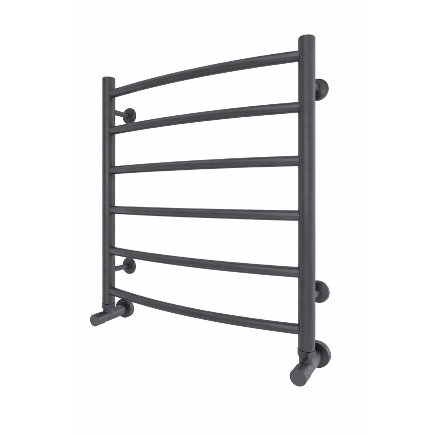 Kylpyhuoneen pyyhekuivain INOX CLASSIC 122W/230V 57x53 cm ruostumaton teräs/antrasiitti