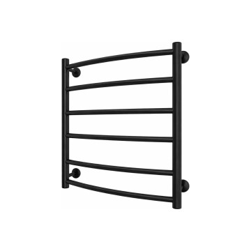 Kylpyhuoneen pyyhekuivain INOX CLASSIC 122W/230V 57x53 cm ruostumaton teräs/musta