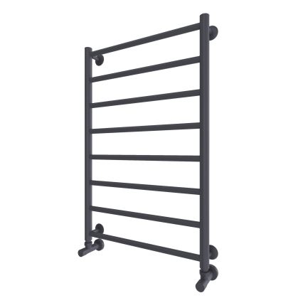 Kylpyhuoneen pyyhekuivain INOX FLAT 163W/230V 77x53 cm ruostumaton teräs/antrasiitti