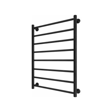 Kylpyhuoneen pyyhekuivain INOX FLAT 163W/230V 77x53 cm ruostumaton teräs/musta