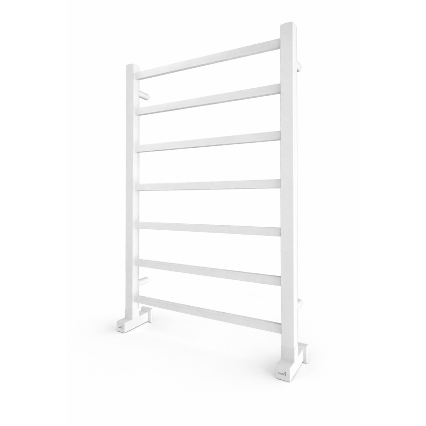 Kylpyhuoneen pyyhekuivain INOX TOKIO 161W/230V 77x53 cm ruostumaton teräs/valkoinen