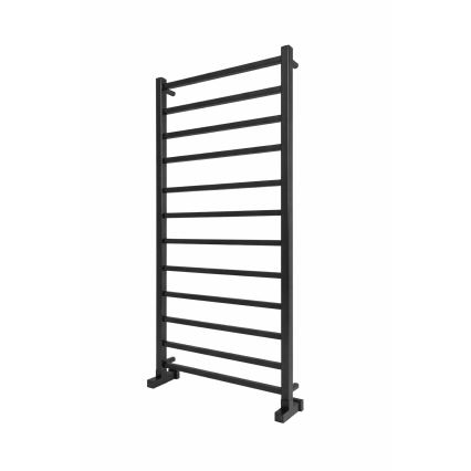 Kylpyhuoneen pyyhekuivain INOX TOKIO 233W/230V 117x53 cm ruostumaton teräs/musta