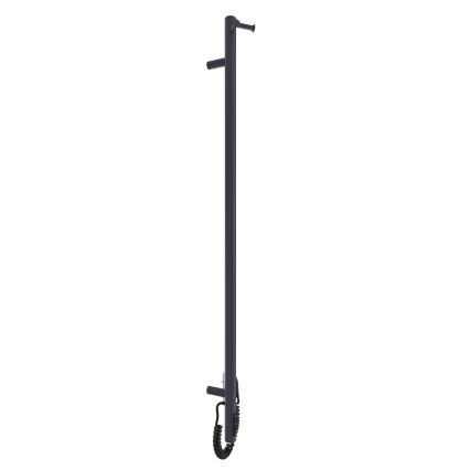 Kylpyhuoneen pyyhekuivain RAY 25W/230V 110x30 cm IP44 ruostumaton teräs/antrasiitti