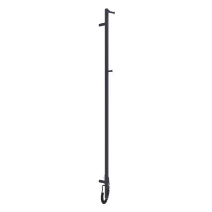 Kylpyhuoneen radiaattori RAY 35W/230V 150x30 cm IP44 ruostumaton teräs/antrasiitti