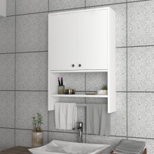Kylpyhuoneen seinäkaappi VIRA 90x59 cm valkoinen