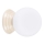 Kylpyhuoneen seinävalaisin ZORI 1xG9/8W/230V IP44 beige