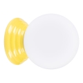 Kylpyhuoneen seinävalaisin ZORI 1xG9/8W/230V IP44 keltainen