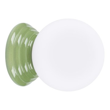 Kylpyhuoneen seinävalaisin ZORI 1xG9/8W/230V IP44 vihreä