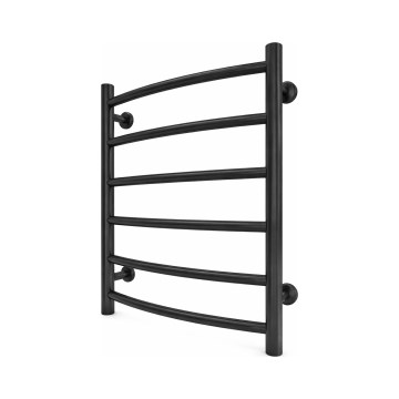 Kylpyhuoneen tikasmainen pyyhekuivain INOX CLASSIC 120W/230V 57x43 cm ruostumaton teräs/musta
