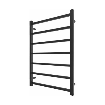Kylpyhuoneen tikasmainen pyyhekuivain INOX TOKIO 161W/230V 77x53 cm ruostumaton teräs/musta