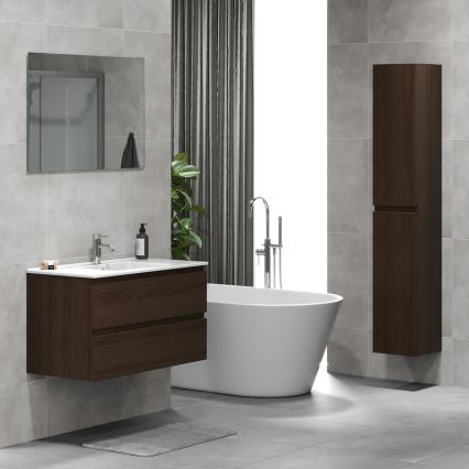 Kylpyhuonekaappi KENWOOD 186 cm, pähkinänvärinen