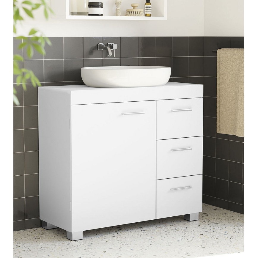 Kylpyhuonekaappi NICO, valkoinen