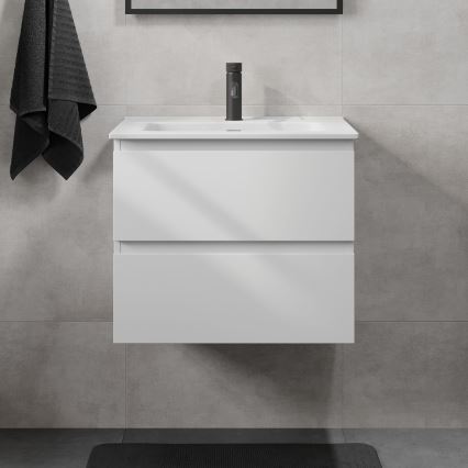 Kylpyhuonekaappi pesualtaalla KENWOOD 61x52x47 cm, valkoinen