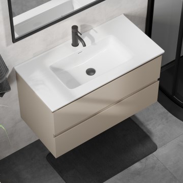 Kylpyhuonekaappi pesualtaalla KENWOOD 91 cm marakesh/valkoinen