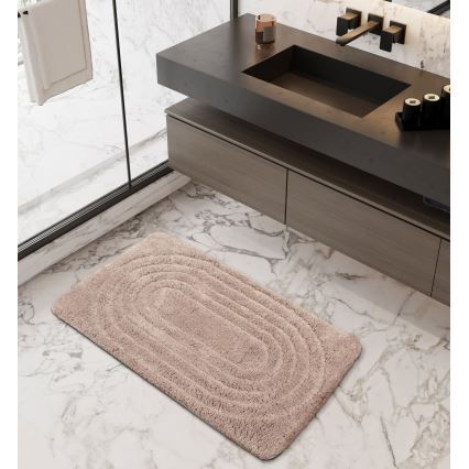 Kylpyhuonematto CARMEN 50x80 cm beige