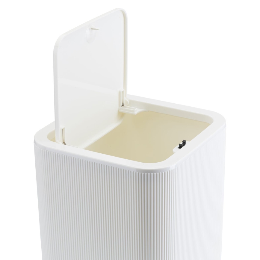 Kylpyhuonesetti CRYSTAL 5 kpl valkoinen