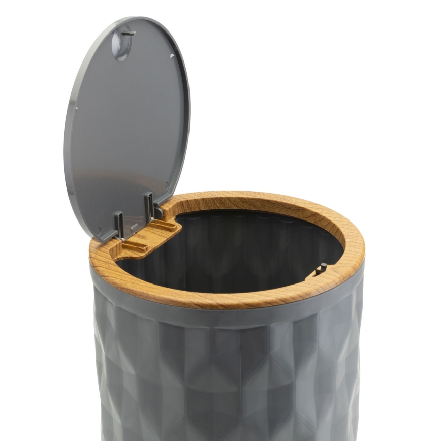 Kylpyhuonesetti REINA 5 kpl antrasiitti/ruskea