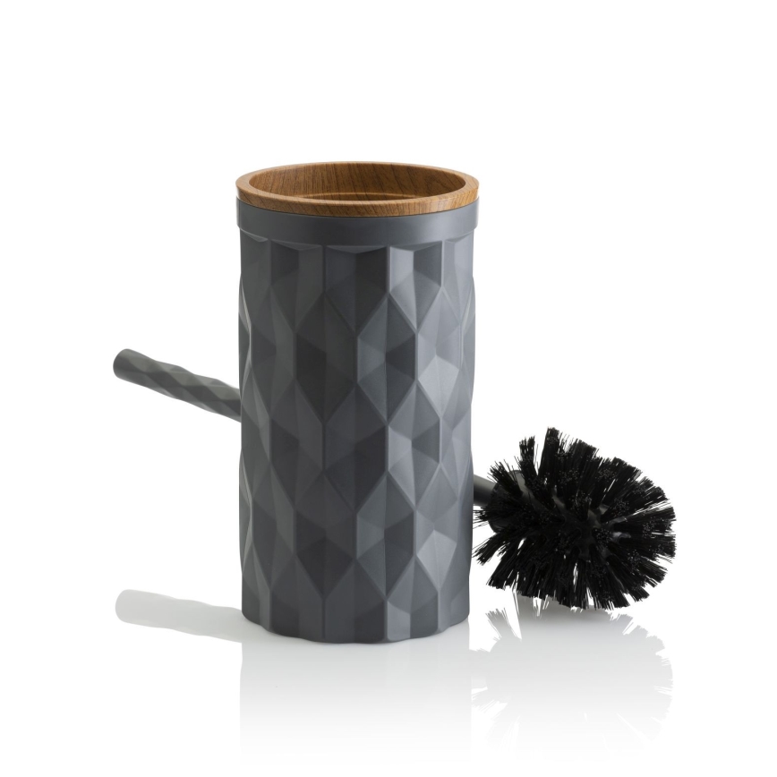 Kylpyhuonesetti REINA 5 kpl antrasiitti/ruskea