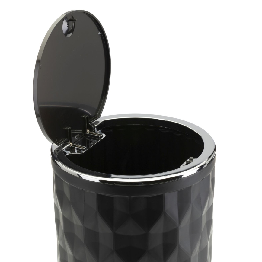 Kylpyhuonesetti REINA 5 kpl musta/kiiltävä kromi