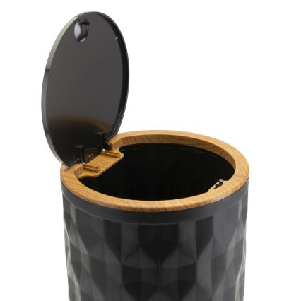 Kylpyhuonesetti REINA 5 kpl musta/ruskea