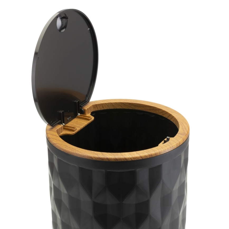 Kylpyhuonesetti REINA 5 kpl musta/ruskea