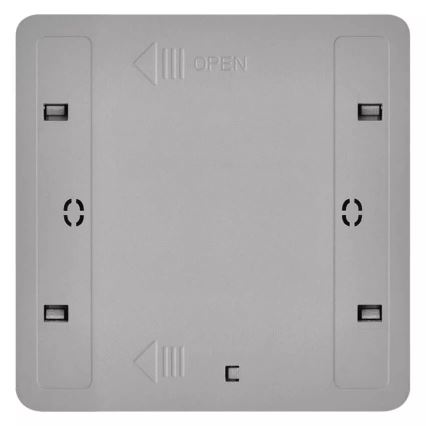 Kytkin 2-painike GoSmart 1xCR2430 Tuya musta