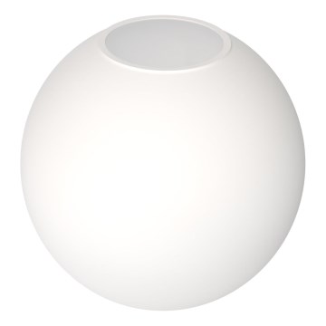 Laadukas korvaava varjostin kattokruunuun SOMA/SMART/GLAM/ROYAL/LINNEAR. E14, Ø 14 cm, valkoinen