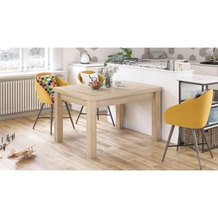 Laajennettava RALF-ruokapöytä 12 hengelle, sonoma-tammi