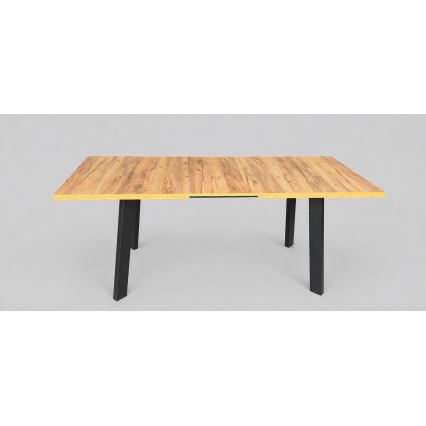 Laajennettava ruokapöytä KERNO 150/190 x 80 cm craft-tammi/musta