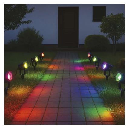 LED RGBIC himmennettävä ulkovalaisin GoSmart - laajennus LED/1,5W/12V 3000-6500K IP65 Wi-Fi Tuya